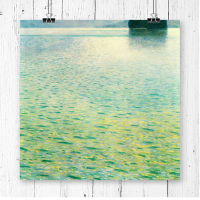 Gustav Klimt Lake Attersee - Frameless Print