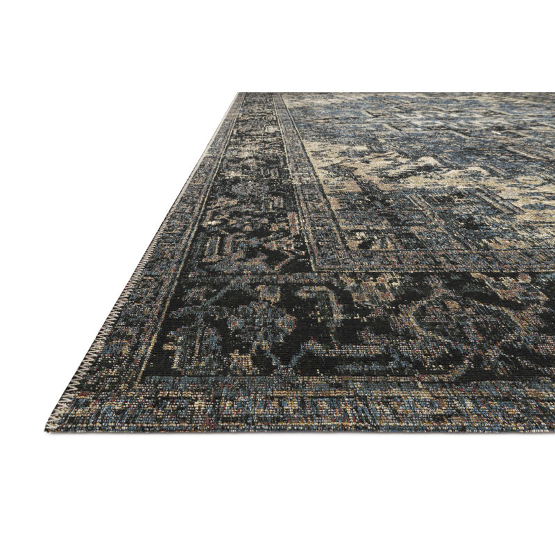 Dallyce Oriental Indoor Rug, Square 1'6" x 1'6"