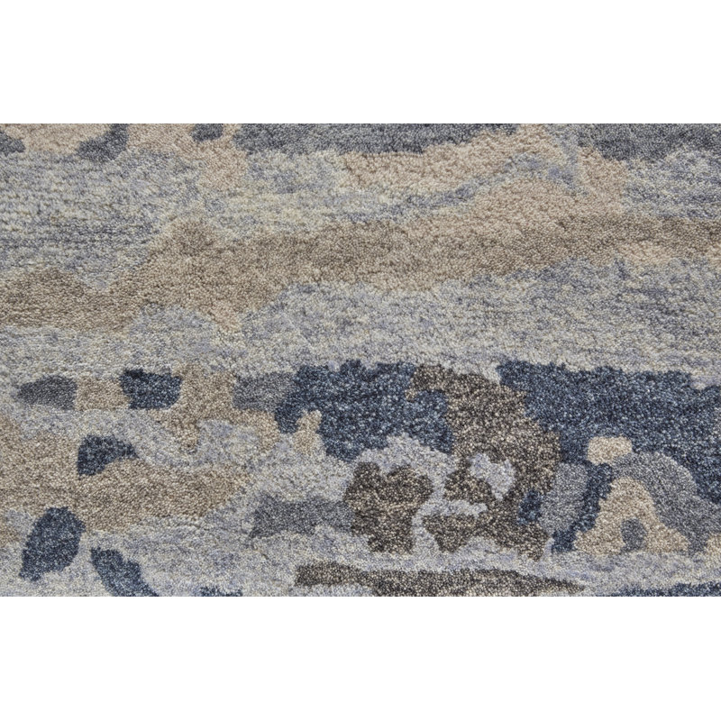 Tapis rectangulaire en laine Trasdamad, Rectangle 2 pi x 3 pi