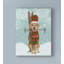 «Yellow Labrador, Skiing» par Fab Funky, impression sur toile-33422416
