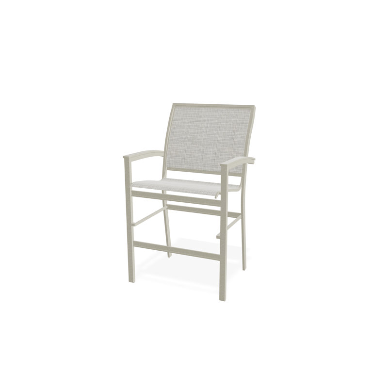 Chaise de café empilable en aluminium Bazza, Tempête, Diacre