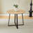 Otrange Round Metal Base Dining Table