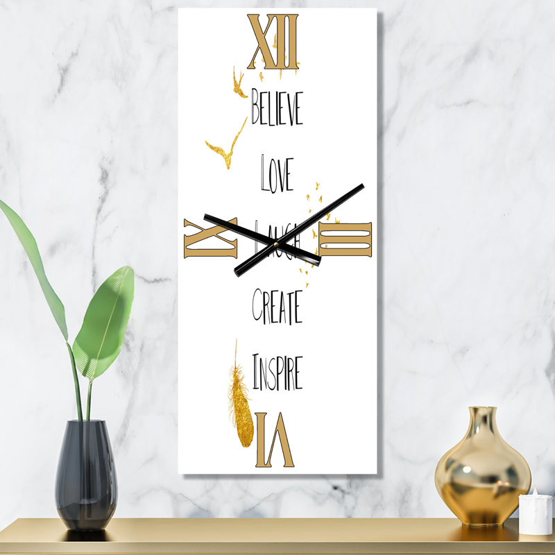 Horloge murale, Petit