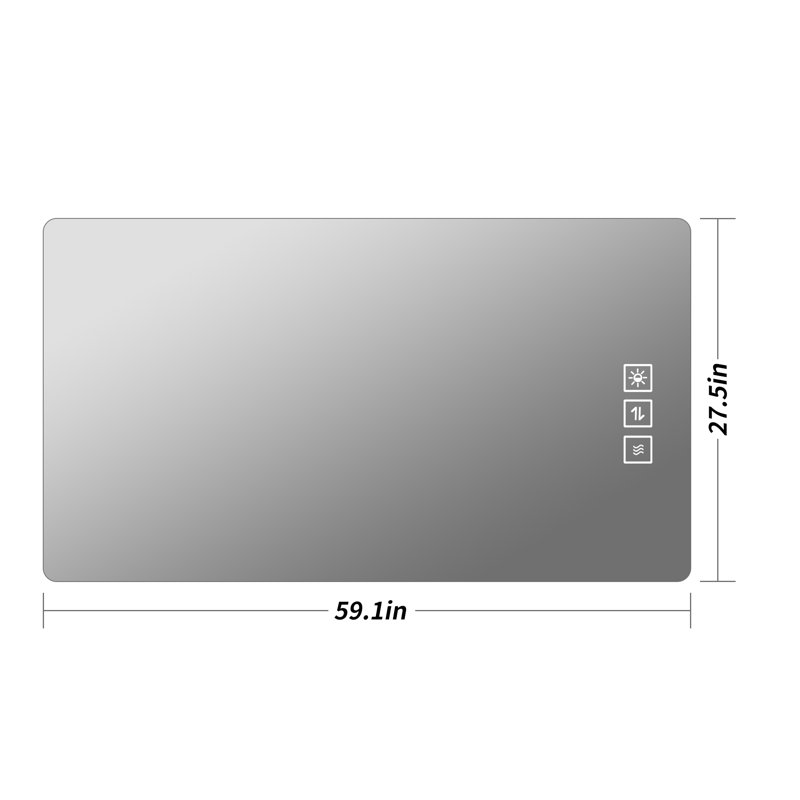 Miroir mural Evalet