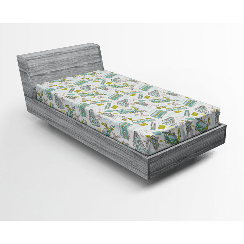 Microfiber Fitted Sheet, Twin XL Fitted Sheet