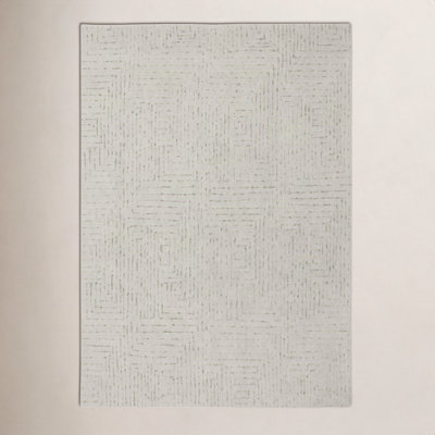 Kalise Hand-Tufted Geometric Wool Rug
