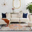 Tapis oriental bleu / orange Hillsby-51380451