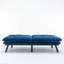 Canapé-lit pliant convertible bleu marine