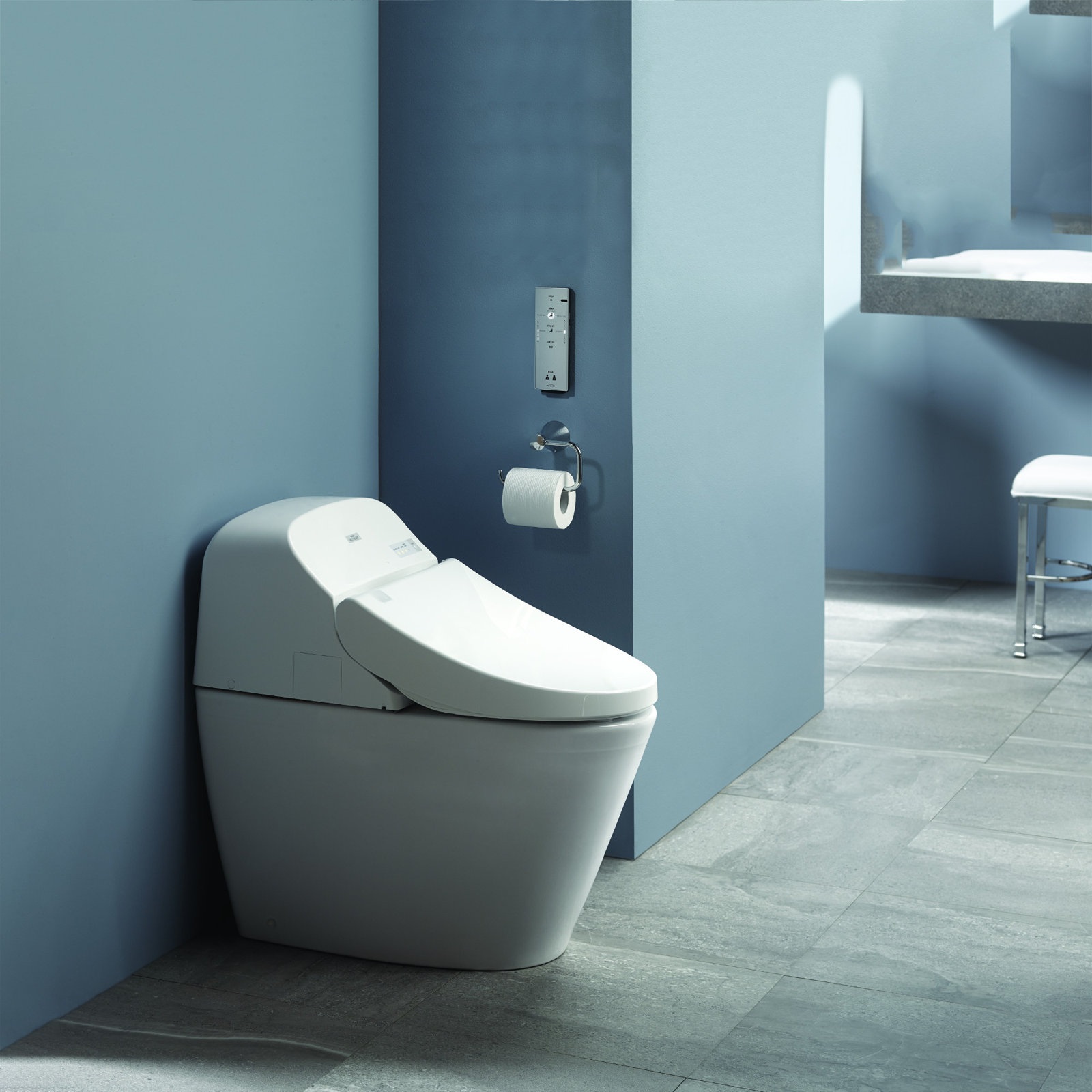 Washlet® Dual-Flush Elongated Bidet Toilet