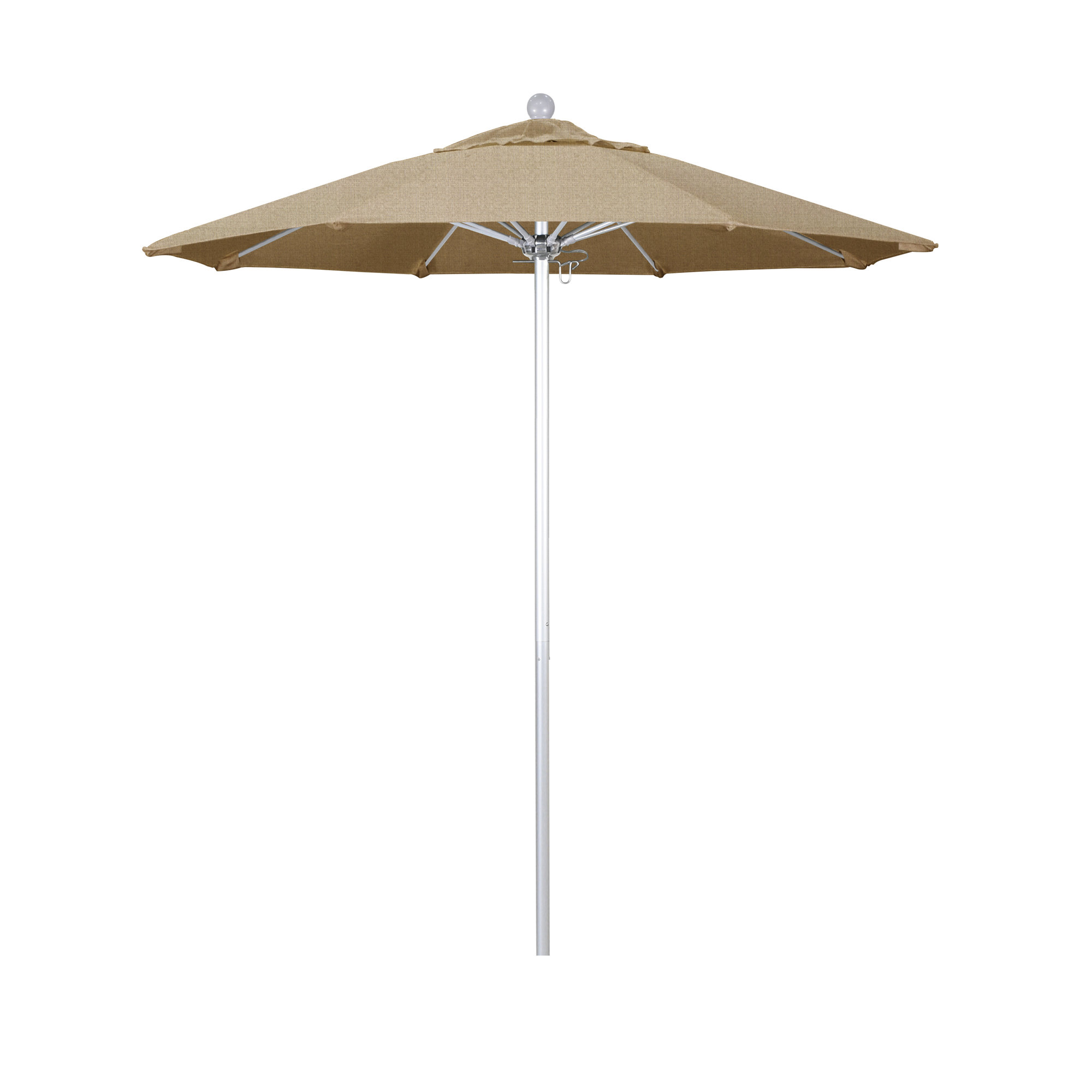 Hibo 90'' Sunbrella® Outdoor Umbrella, Sesame Sunbrella® Linen