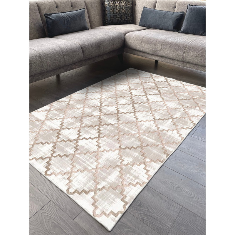 Tapis Makaila, Rectangle 2 pi 7 po x 3 pi 3 po