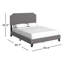 Lit tapissier standard Ameer-1445183262