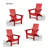 Barbour Greenture Plastic/Resin Adirondack Chair-1049157314