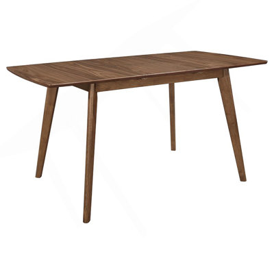 Natural Walnut Rectangular Dining Table