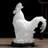 Handcrafted Ceramic Rooster Statue For Prosperity-115637271