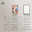 «Curved Planes I Shadowbox Print Modern Office Decor» par Art Remedy, cadre blond, 21 x 31-547894186-547894160