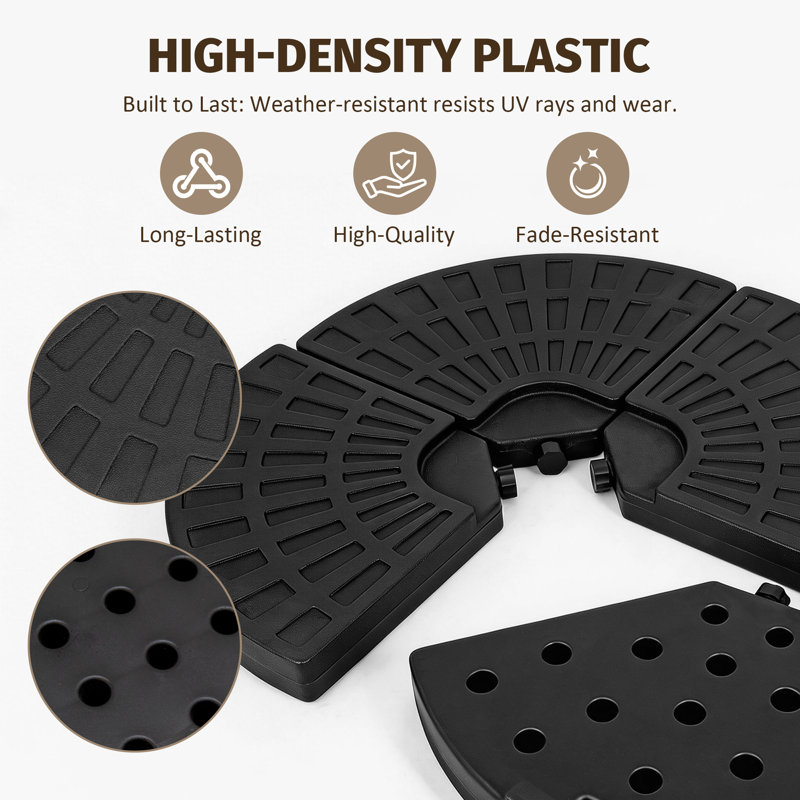 Plastic Umbrella Weight for W Umbrellas