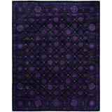 Overdyed One-of-a-Kind 8' 3" X 10' 3" Hand Knotted Area Rug