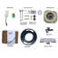 Toilette bidet intelligente sans réservoir 26,8 po avec chasse automatique, siège chauffant, sécheuse et veilleuse