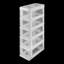 5 Tier Bathroom Storage Cabinet Narrow Floor Standing Storage Cabinet-447941324