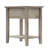 Bedside Tables 50Cm Wide Bed Side Table with Drawer & Open Shelves, Wooden Nightstand End Table with Storage