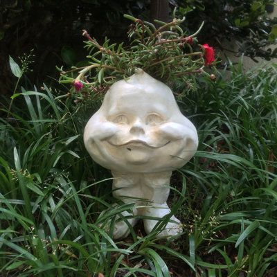 Muggly's Lil Baby Face Statue Planter