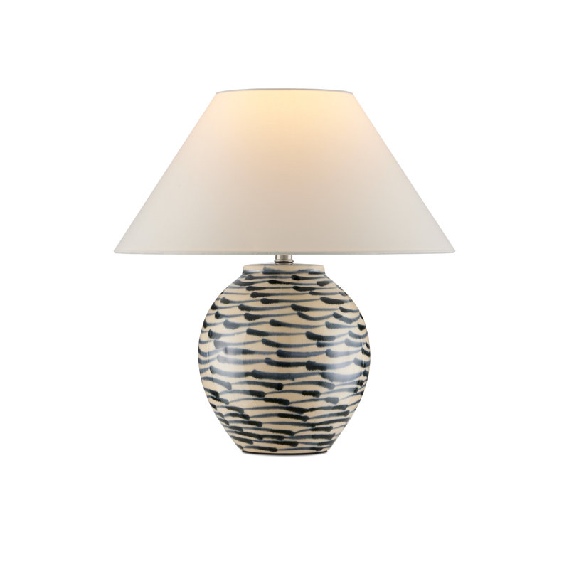 Minnows Blue Table Lamp