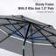 Leigh 3m Market Parasol-1389620286