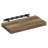 Furinno TANNA Floating Shelves for Wall, 12 x 35 Wall Shelf, Wall Mounted Floating Shelf with Invisible Brackets, 2-in Thick Shelf, for Bathroom, Living Room, Bedroom, Home Office, Retro Brown-126669016-127118255