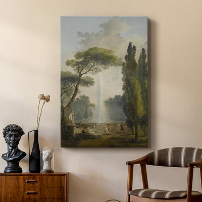 «Vintage Floral Print» - galerie sur mesure Cavas
