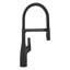 Robinet de cuisine à double jet Empressa High Arc - noir mat-66477613