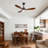 Modern 52" Black Ceiling Fan with Light-1813871249-1813871255