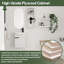 Ensemble de meuble-lavabo simple 16 po avec plateau en céramique et support de rangement flottant 16 po-1218754192