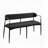 Jaramillo Black Chenille Finish Bench