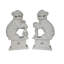 White Foo Dog (Pair)