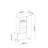 Scandinavian Shoe Cabinet, Atlantic Pine Finish, 31.5 x 47.6 x 12.4 inches | 100% Melamine Coated Particle Board, Multiple Shelves for Extra Storage | Stylish & Functional Design for Entryway Organization-1127581391