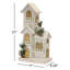 LED Lighted Winter House Display 21"H