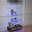 Vitrine moderne en verre avec grands tiroirs-1572493031