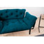 Caille 61" Wide Tufted Back Convertible Sofa-1543007403