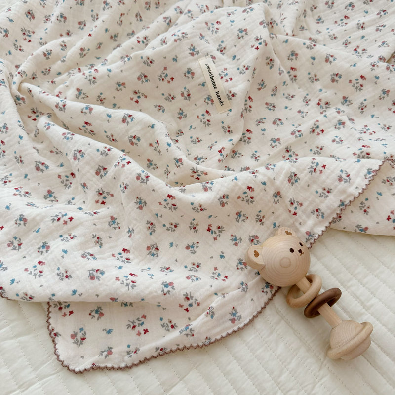 Couverture mignonne pour bébé en coton