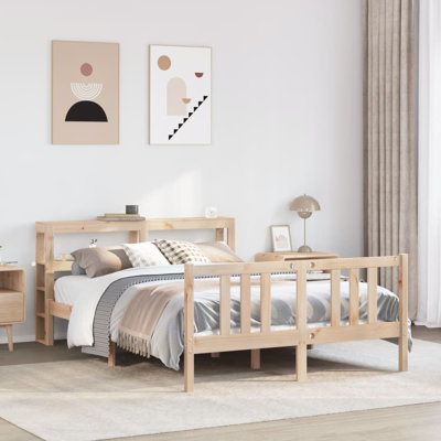 Solid Wood Bed