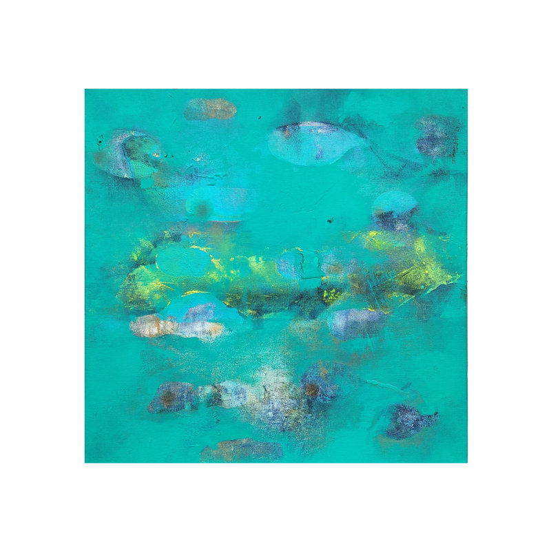 Le silence de la nature | Technique mixte sur toile | Par Dhananjoy Das