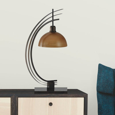 Metal Arched Lamp