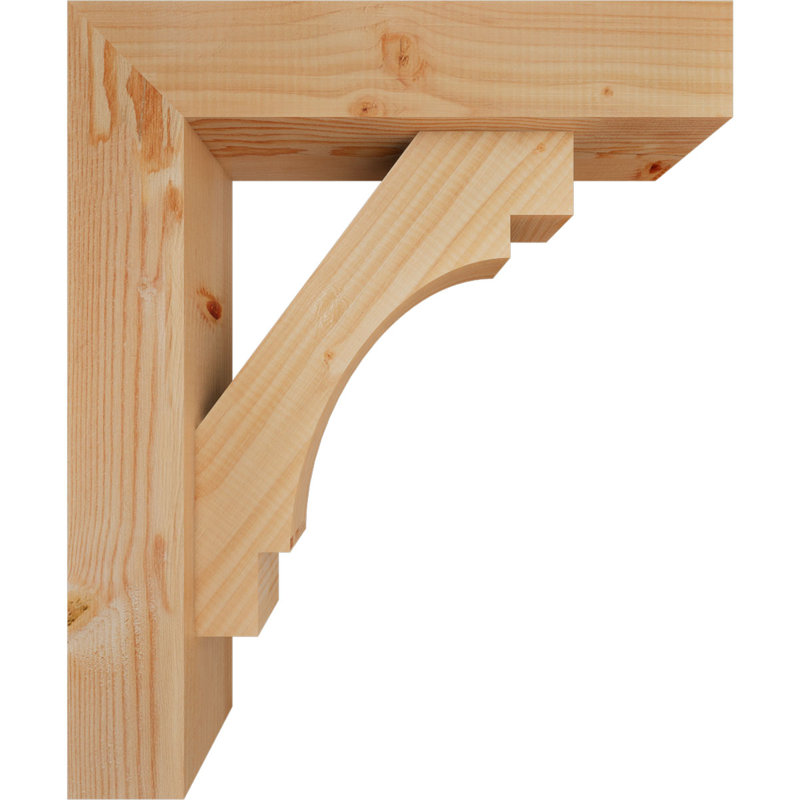 Support Merced Block avec support décalé, 24 x 20, Sapin Douglas de l 5 1/2 po (lisse)