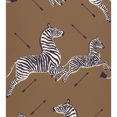 Zebras Wallpaper - Trimmed