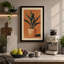Potted Plant Geometric Botanical - Wrapped Canvas-131763838-131763848