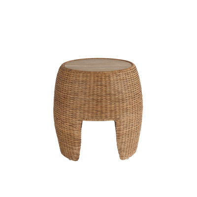 Havasu Stone Top End Table