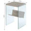 Table de bout traîneau avec rangement Allegonda-40246506
