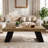 55.12" Rectangular Farmhouse Coffee Table