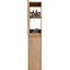 Armoire de salle de bain latérale 12 po, murale, 2 portes silencieuses à fermeture, contemporaine, option de rangement abondante, portes imitation chêne avec fermeture en douceur, modernité, grand choix,-1358873585